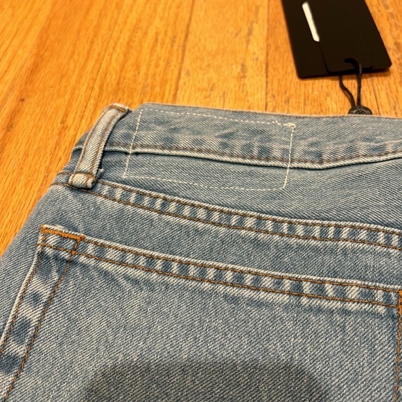 🎉sale🎉NWT Rag &bone Relaxed Fit2 Indigo Authentic Stretch buttonfly Jean-31x32 - Picture 10 of 12